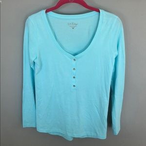 Lilly Pulitzer Long Sleeve Top, Sz XS